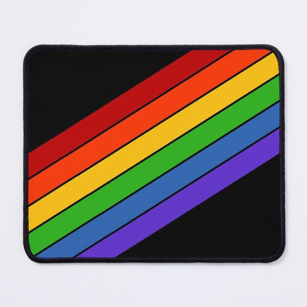 Item preview, Diagonal Rainbow Stripe designed and sold by wordznart.