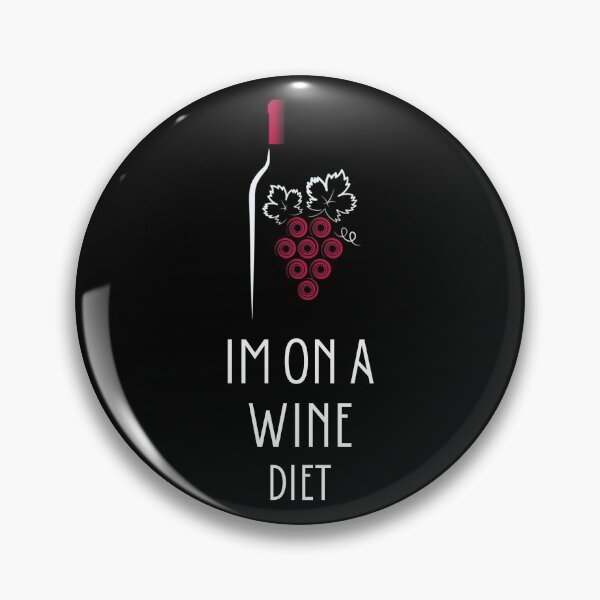 Item preview, Im on a wine diet designed and sold by ToastyCork.