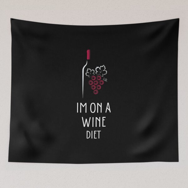 Item preview, Im on a wine diet designed and sold by ToastyCork.