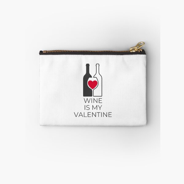 Item preview, Wine is my valentine designed and sold by ToastyCork.