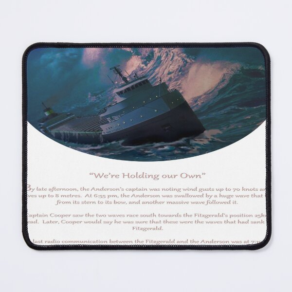 Item preview, Edmund Fitzgerald designed and sold by Dureall Ramsdell.