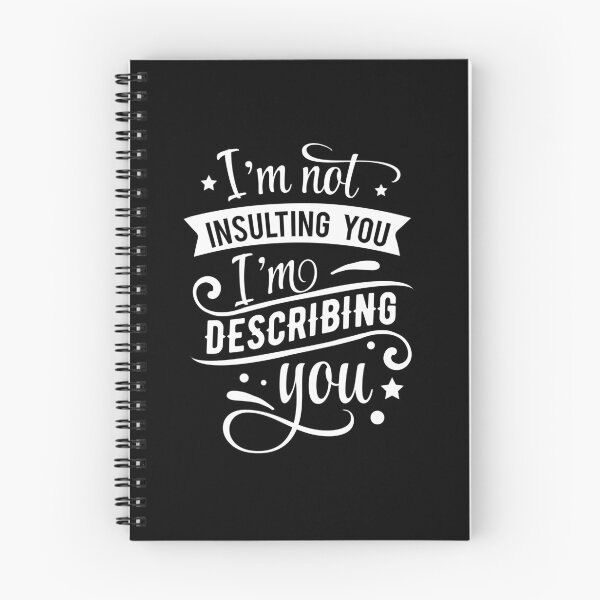 Item preview, I'm not insulting you i'm describing you designed and sold by pnkpopcorn.