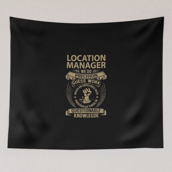 Item preview, Location Manager T Shirt - We Do Precision Job Gift Item Tee designed and sold by paneczkopat.