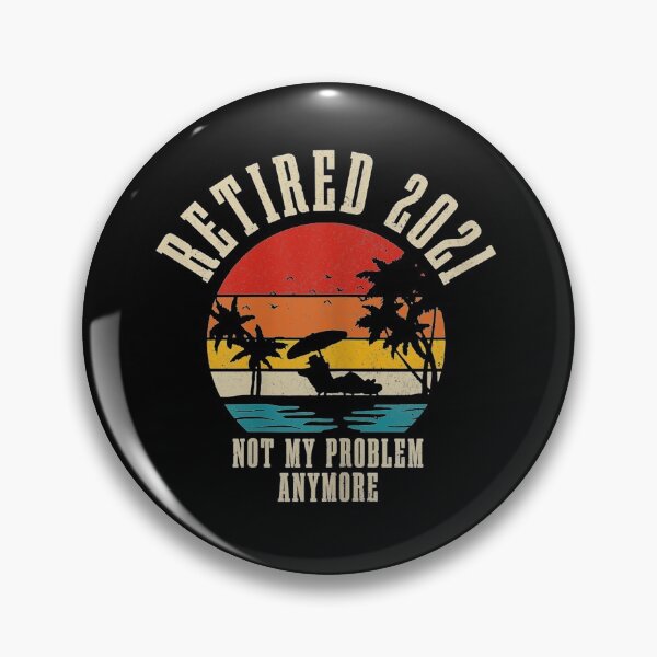 Item preview, Retired 2021 Not My Problem Anymore Vintage Retirement Gift T-Shirt designed and sold by Vireander31.