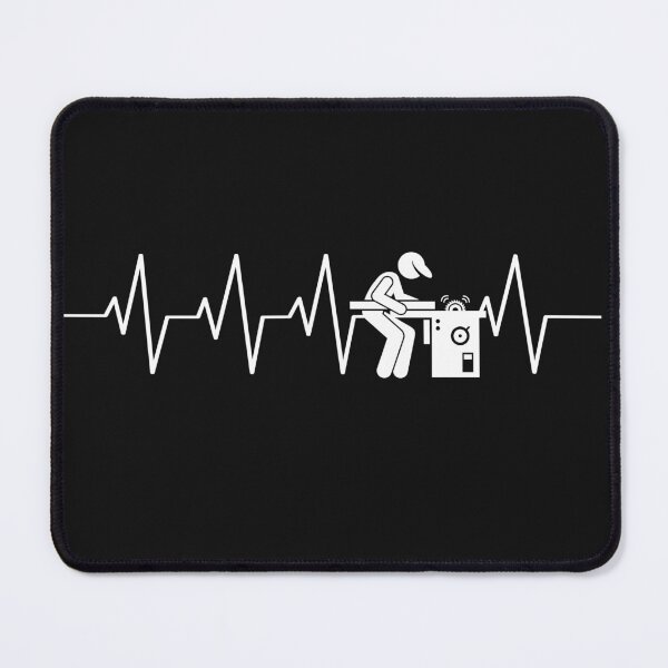 Item preview, Woodworking Heart Beat - Woodworking Carpentry Design - Fun Woodworking Gifts designed and sold by WoodWorkingInc.