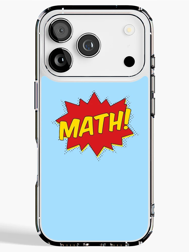 Thumbnail 1 of 5, iPhone Case, Math! designed and sold by teesaurus.