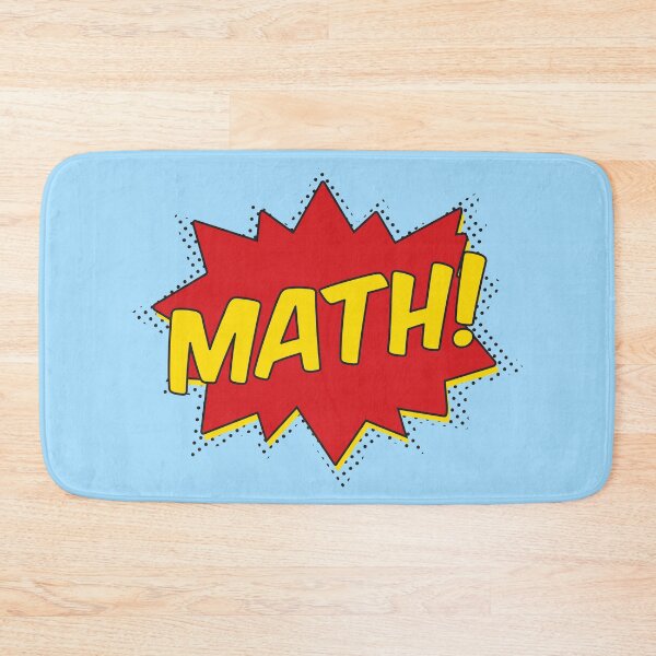 Aperçu de l'œuvre Math! créée et vendue par teesaurus.