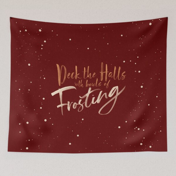 Item preview, Deck The Halls With Bowls Of Frosting | Christmas designed and sold by Crystall1z3d.
