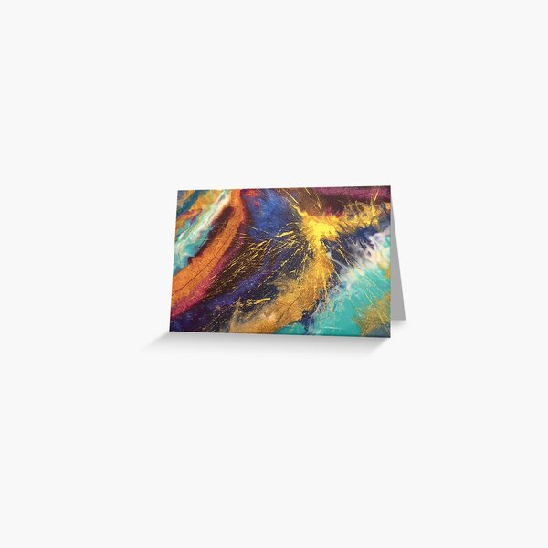 Gold Wxplosion Greeting Card