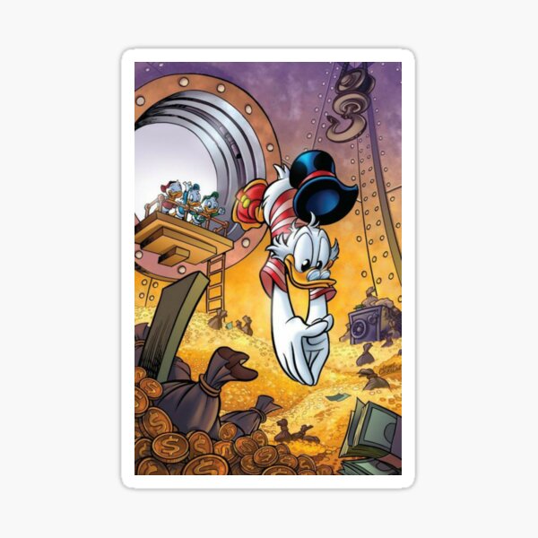 Dagobert Duck Sticker