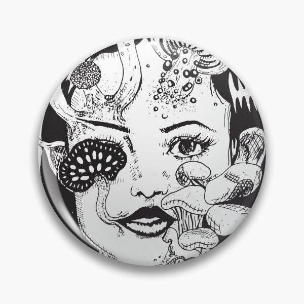 Item preview, Mushroom Face Girl designed and sold by Hedovuiggu.