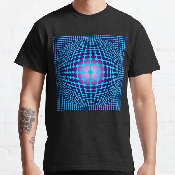 Victor Vasarely Homage 61 Poster Classic T-Shirt