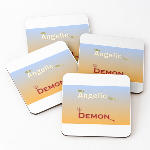 Item preview, Angelic Demon - A humorous oxymoron designed and sold by Fractal Journeys, etc. .
