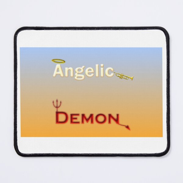 Item preview, Angelic Demon - A humorous oxymoron designed and sold by Fractal Journeys, etc. .