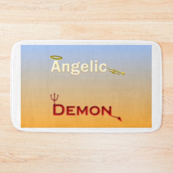 Artikelvorschau, Angelic Demon - Ein humorvolles Oxymoron entworfen und verkauft von Fractal Journeys, etc. .