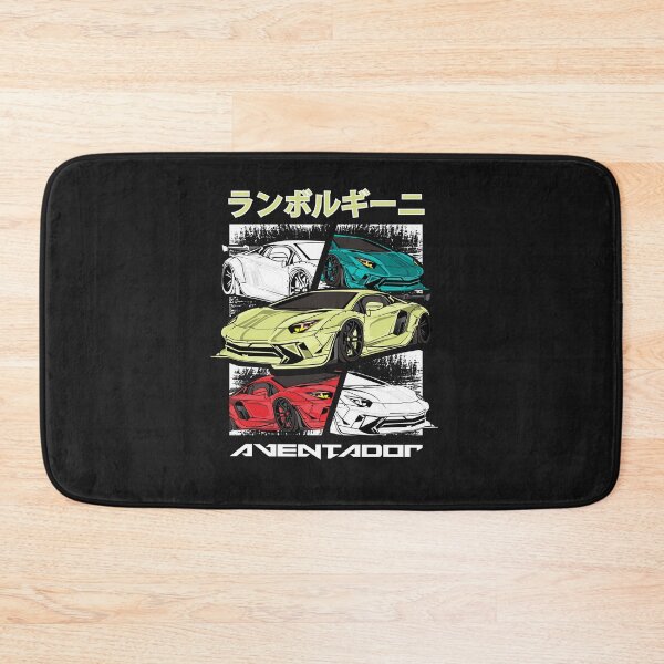 Item preview, Lamborghini Aventador SuperCar Racing Japan Style light green designed and sold by viralstudio.