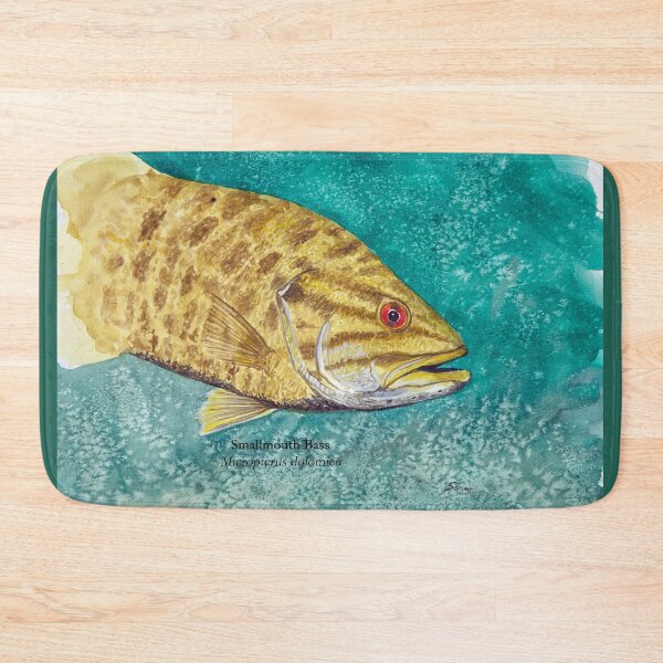 Item preview, Smallmouth Bass Painting designed and sold by Stephen Emms.