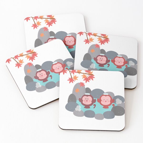 Item preview, Monkeys in a Hot Spring designed and sold by Davidughes.