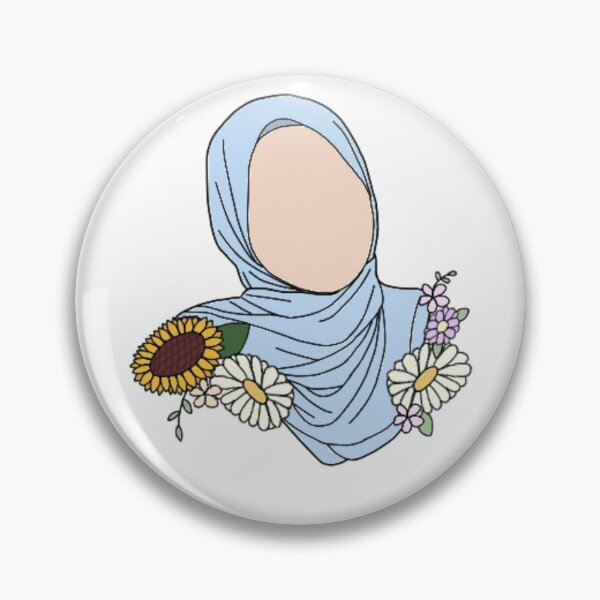 Item preview, Floral Hijabi designed and sold by The Hijabi Artist.