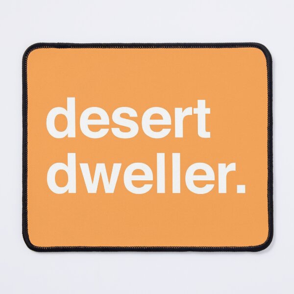 Item preview, Desert Dweller Collection White on Orange designed and sold by qdesigns-az.