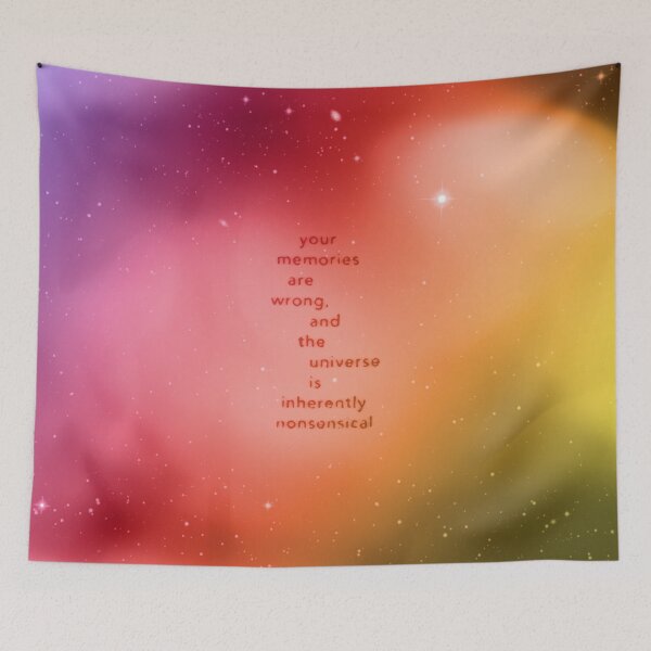 Item preview, the universe is inherently nonsensical designed and sold by strmberg.