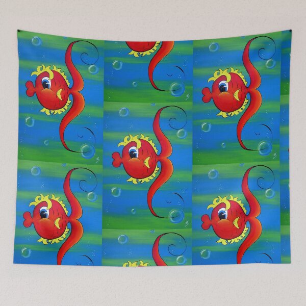 Item preview, "Fishy" Kids Art Series designed and sold by Taniakay.