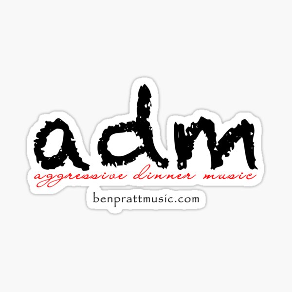 aggressive dinner music 2021 Sticker