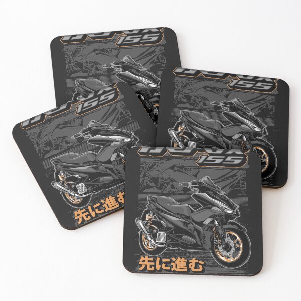 Item preview, Aerox 155 modified black motorcycle designed and sold by viralstudio.