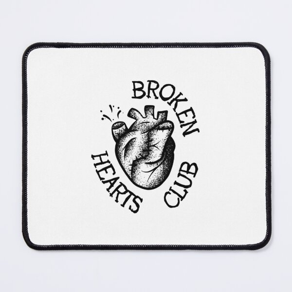 Item preview, BROKEN HEARTS CLUB designed and sold by Lavinia Meyer Ink.