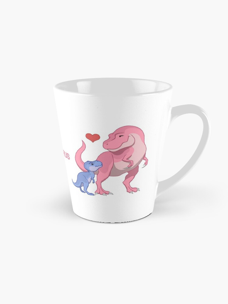 Mamasaurus Floral Mug Funny Dinosaur Mothers Day Coffee Cup - 11oz 