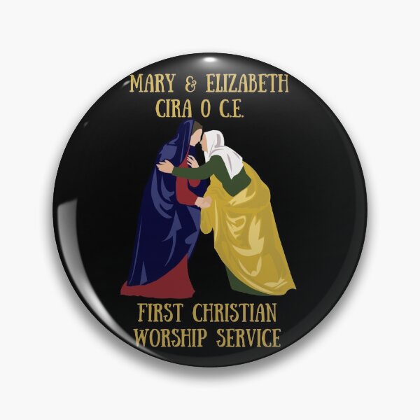 Item preview, Mary & Elizabeth: First Christian Worship Service, Cira 0 Common Era designed and sold by CheekyGrace.
