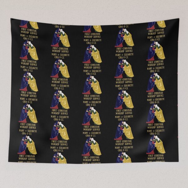 Item preview, Mary & Elizabeth: First Christian Worship Service, Cira 0 Common Era designed and sold by CheekyGrace.