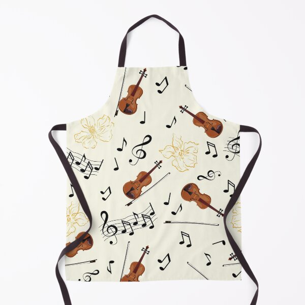 Item preview, Violin Music Notes Floral designed and sold by VannaShanha.