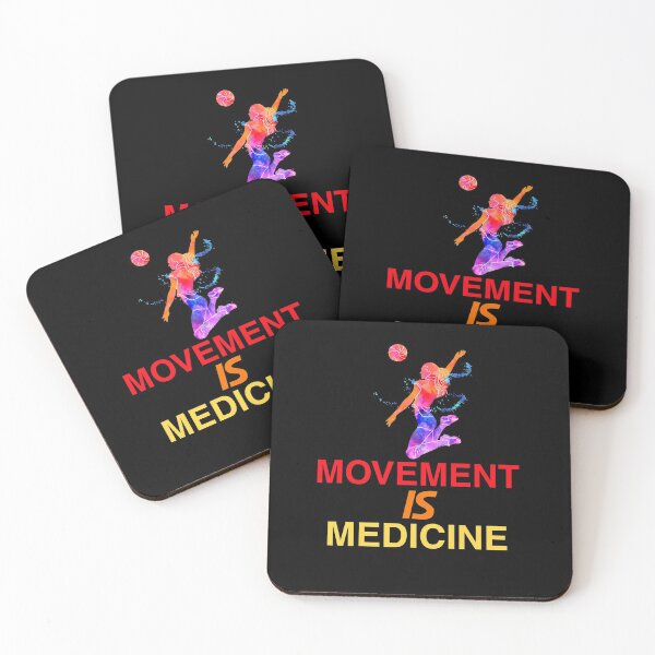 Item preview, movement is medicine, exercise, volleyball, ball game designed and sold by doctors-apparel.