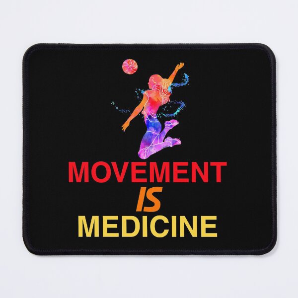Item preview, movement is medicine, exercise, volleyball, ball game designed and sold by doctors-apparel.