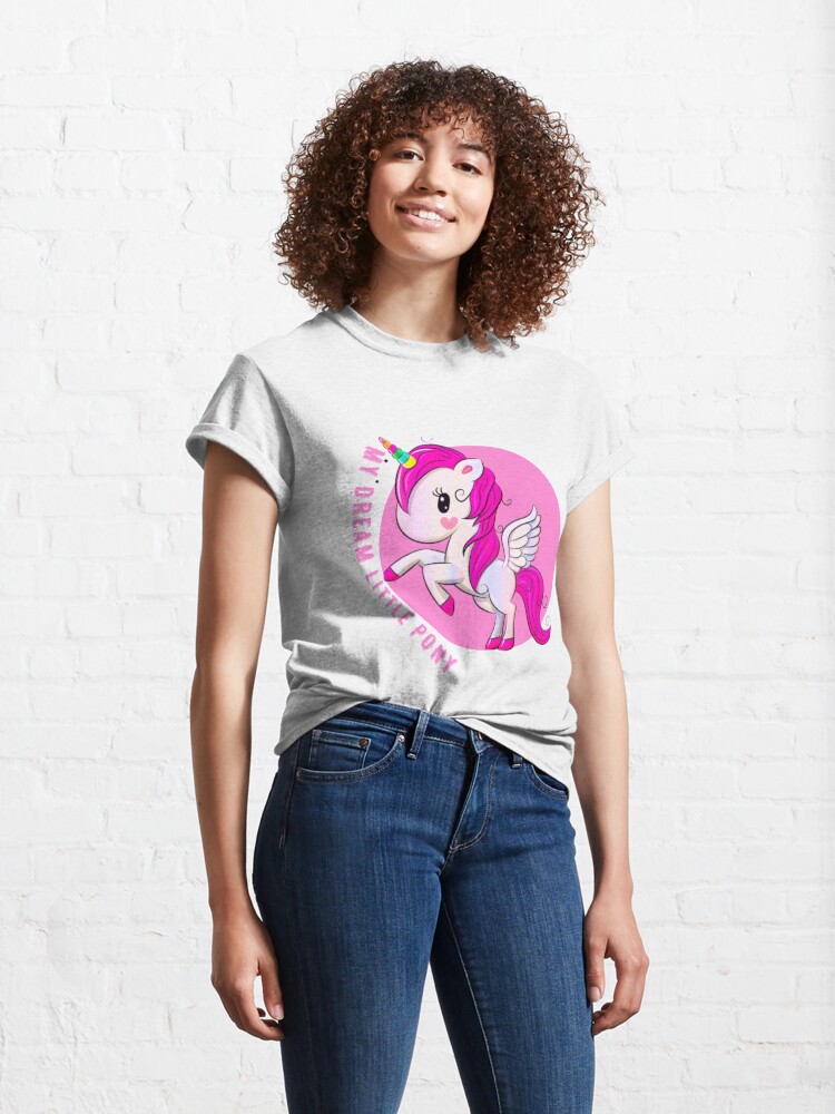 Disover DREAM PINK LITTLE PONY  T-Shirt