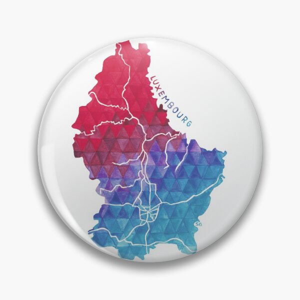 Artikelvorschau, Luxemburg Sticker entworfen und verkauft von SharlaPaints.