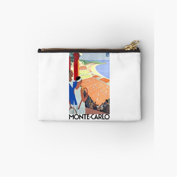 Item preview, 1930 MONTE CARLO Tennis Monaco Travel Poster designed and sold by retrographics.