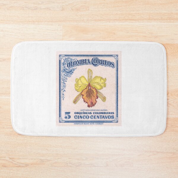 Item preview, 1947 COLOMBIA Cattleya Dowiana Orchid Stamp designed and sold by retrographics.