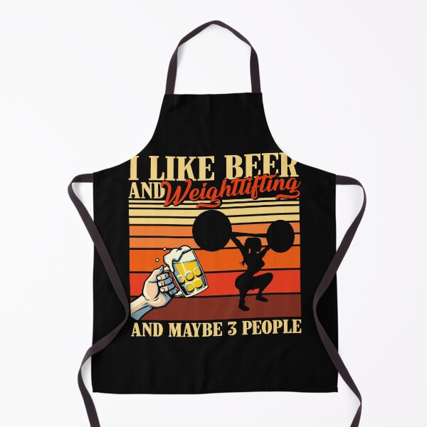 Item preview, I Like Beer And Weightlifting And Maybe 3 People designed and sold by VannaShanha.