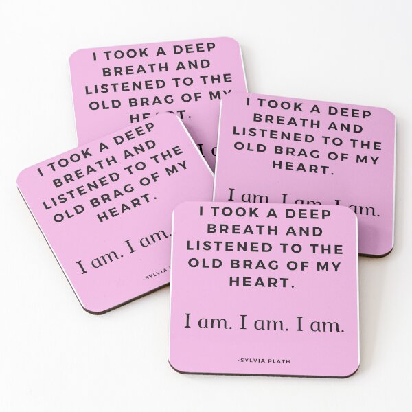 Item preview, Sylvia Plath Quote designed and sold by alexandra-dawn.