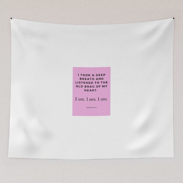 Item preview, Sylvia Plath Quote designed and sold by alexandra-dawn.