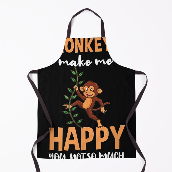 Item preview, Monkeys Make Me Happy You Not So Much designed and sold by Yvonnechaefer.