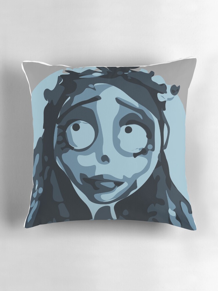 Cojín for Sale con la obra «novia cadaver» de SnazzyshopbyM