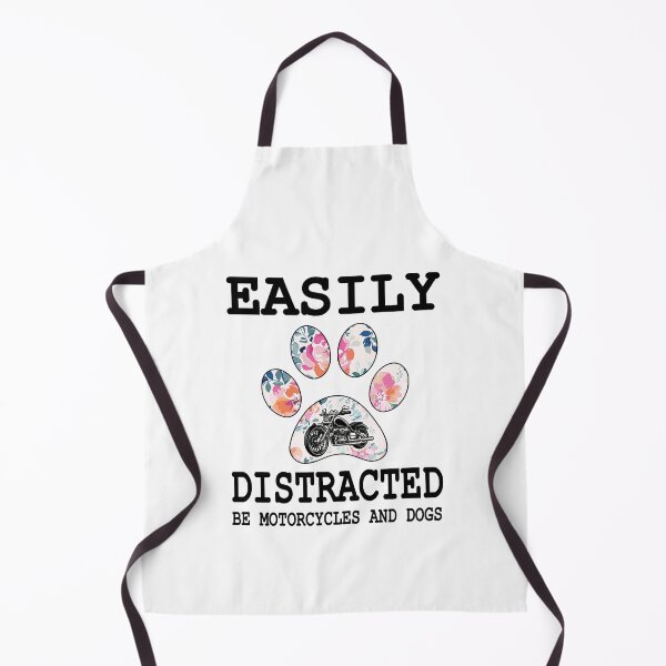 Item preview, Easily Distracted By Motocycles And Dogs designed and sold by BeanxMax.