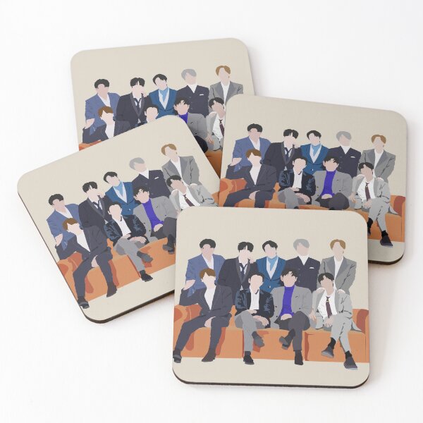 Item preview, Suju Suit OT 9 Super Junior Gray #dad0c2 designed and sold by mysakura.