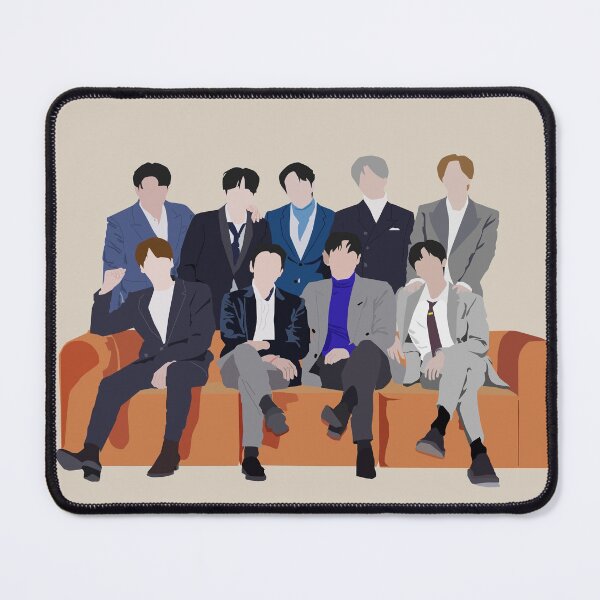 Item preview, Suju Suit OT 9 Super Junior Gray #dad0c2 designed and sold by mysakura.
