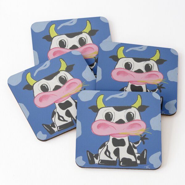 Item preview, "cow" Part of my Kids art Series designed and sold by Taniakay.