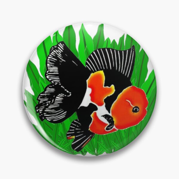 Artikelvorschau, Oranda Goldfish Logo 1107B entworfen und verkauft von Nosnah.