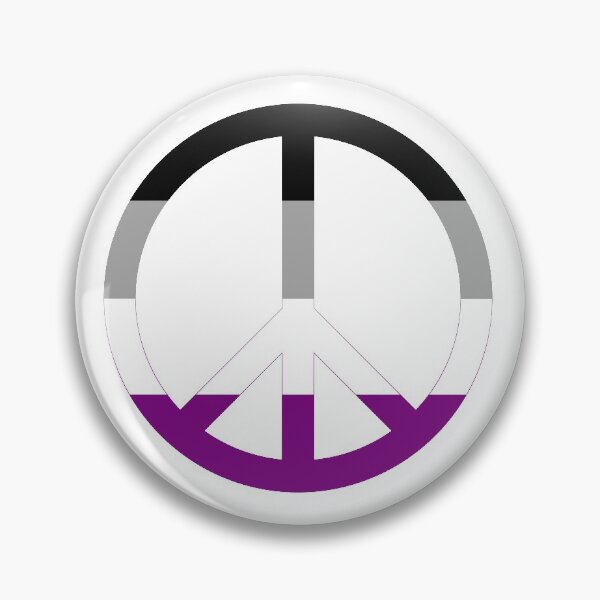 Item preview, Peace and Asexual Pride #2 designed and sold by NovotnyDesigns.